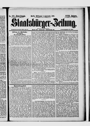 Staatsbürger-Zeitung vom 09.09.1896