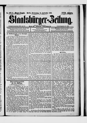 Staatsbürger-Zeitung vom 10.09.1896