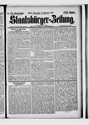 Staatsbürger-Zeitung vom 10.09.1896