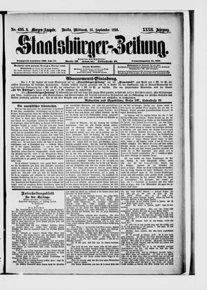 Staatsbürger-Zeitung vom 16.09.1896
