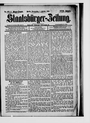 Staatsbürger-Zeitung vom 01.10.1896