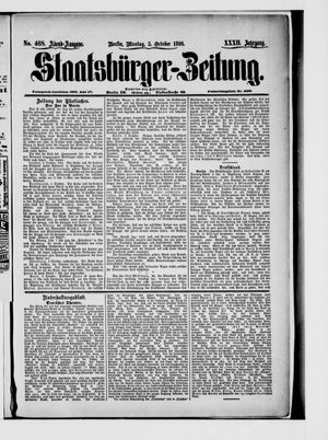 Staatsbürger-Zeitung vom 05.10.1896