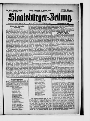 Staatsbürger-Zeitung vom 07.10.1896