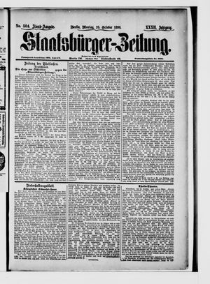 Staatsbürger-Zeitung vom 26.10.1896