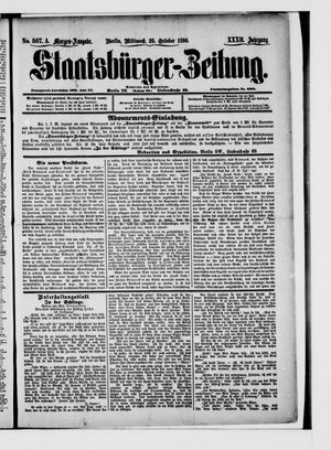 Staatsbürger-Zeitung vom 28.10.1896