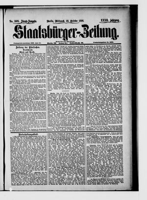 Staatsbürger-Zeitung vom 28.10.1896