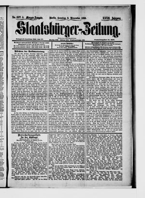 Staatsbürger-Zeitung vom 08.11.1896