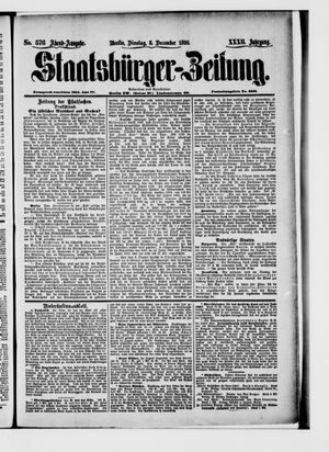 Staatsbürger-Zeitung vom 08.12.1896