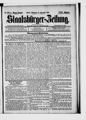 Staatsbürger-Zeitung vom 16.12.1896