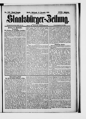 Staatsbürger-Zeitung vom 16.12.1896