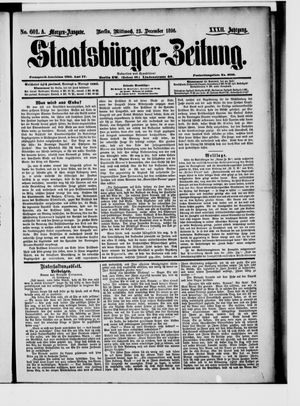Staatsbürger-Zeitung vom 23.12.1896