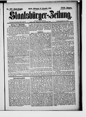 Staatsbürger-Zeitung vom 23.12.1896