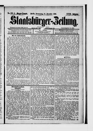 Staatsbürger-Zeitung vom 29.12.1896