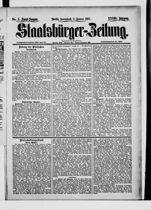 Staatsbürger-Zeitung on Jan 2, 1897