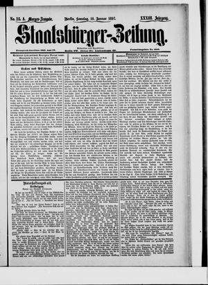 Staatsbürger-Zeitung on Jan 10, 1897