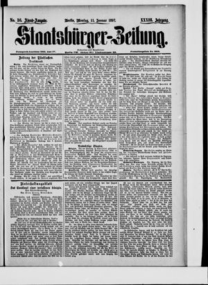 Staatsbürger-Zeitung vom 11.01.1897