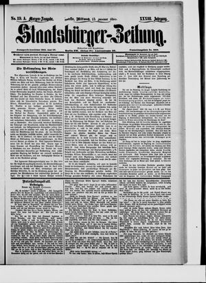 Staatsbürger-Zeitung vom 13.01.1897