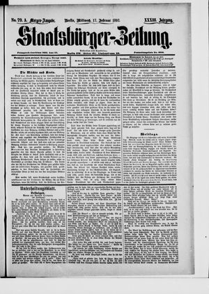 Staatsbürger-Zeitung vom 17.02.1897