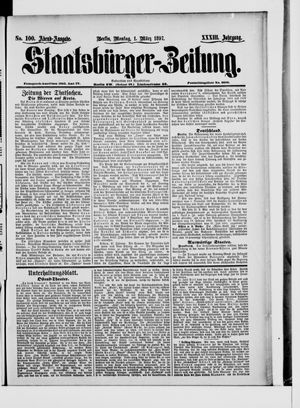 Staatsbürger-Zeitung on Mar 1, 1897