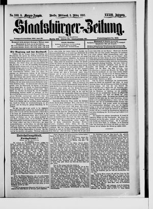 Staatsbürger-Zeitung vom 03.03.1897