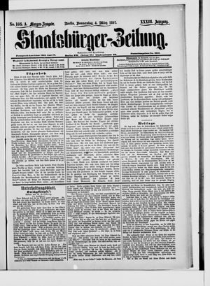 Staatsbürger-Zeitung vom 04.03.1897