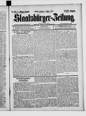 Staatsbürger-Zeitung on Mar 5, 1897