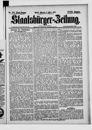 Staatsbürger-Zeitung vom 08.03.1897