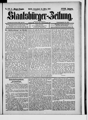 Staatsbürger-Zeitung vom 13.03.1897