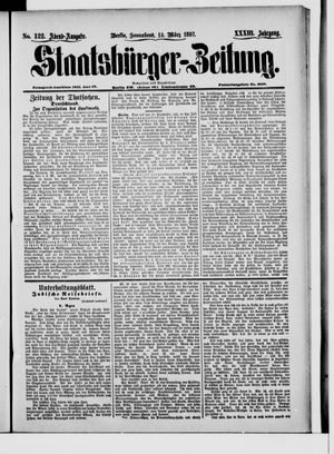 Staatsbürger-Zeitung vom 13.03.1897