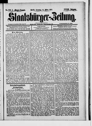 Staatsbürger-Zeitung on Mar 14, 1897