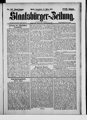 Staatsbürger-Zeitung vom 27.03.1897