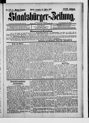 Staatsbürger-Zeitung vom 28.03.1897