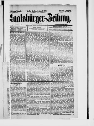 Staatsbürger-Zeitung vom 02.04.1897