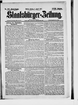 Staatsbürger-Zeitung vom 02.04.1897