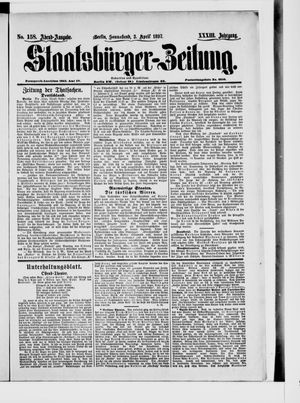Staatsbürger-Zeitung vom 03.04.1897