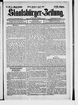 Staatsbürger-Zeitung on Apr 9, 1897