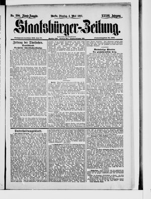 Staatsbürger-Zeitung vom 04.05.1897