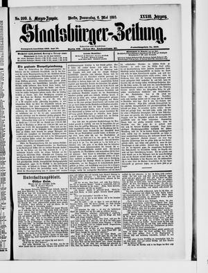 Staatsbürger-Zeitung vom 06.05.1897