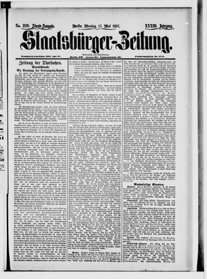 Staatsbürger-Zeitung vom 17.05.1897