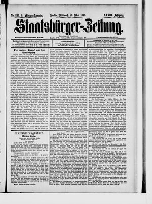 Staatsbürger-Zeitung on May 19, 1897