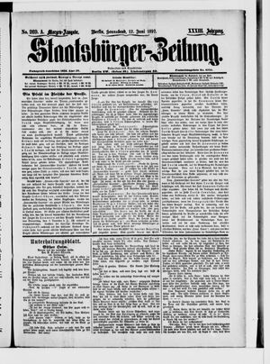 Staatsbürger-Zeitung vom 12.06.1897