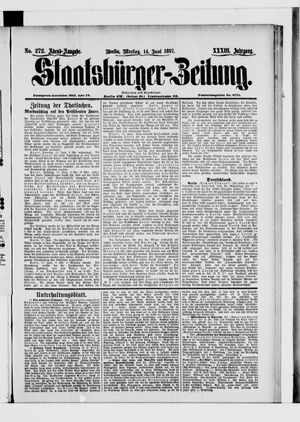 Staatsbürger-Zeitung vom 14.06.1897