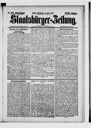 Staatsbürger-Zeitung vom 16.06.1897