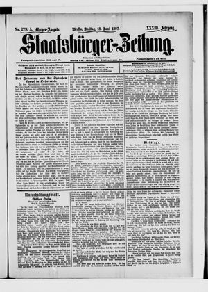 Staatsbürger-Zeitung vom 18.06.1897
