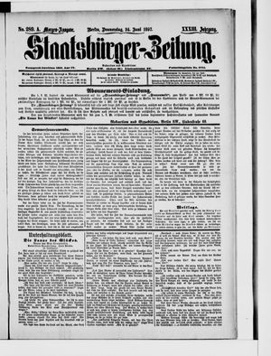 Staatsbürger-Zeitung vom 24.06.1897