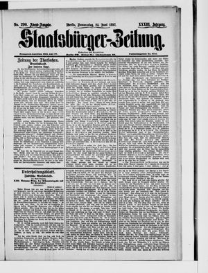 Staatsbürger-Zeitung vom 24.06.1897