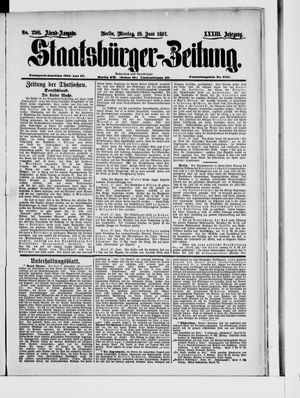 Staatsbürger-Zeitung vom 28.06.1897