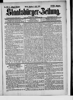 Staatsbürger-Zeitung vom 02.07.1897