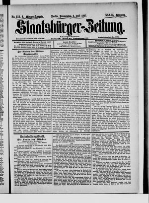 Staatsbürger-Zeitung vom 08.07.1897