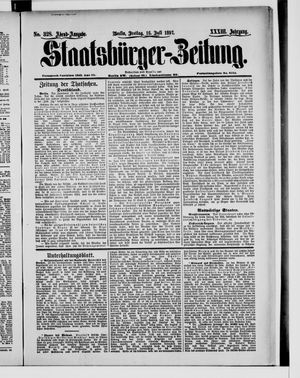 Staatsbürger-Zeitung vom 16.07.1897